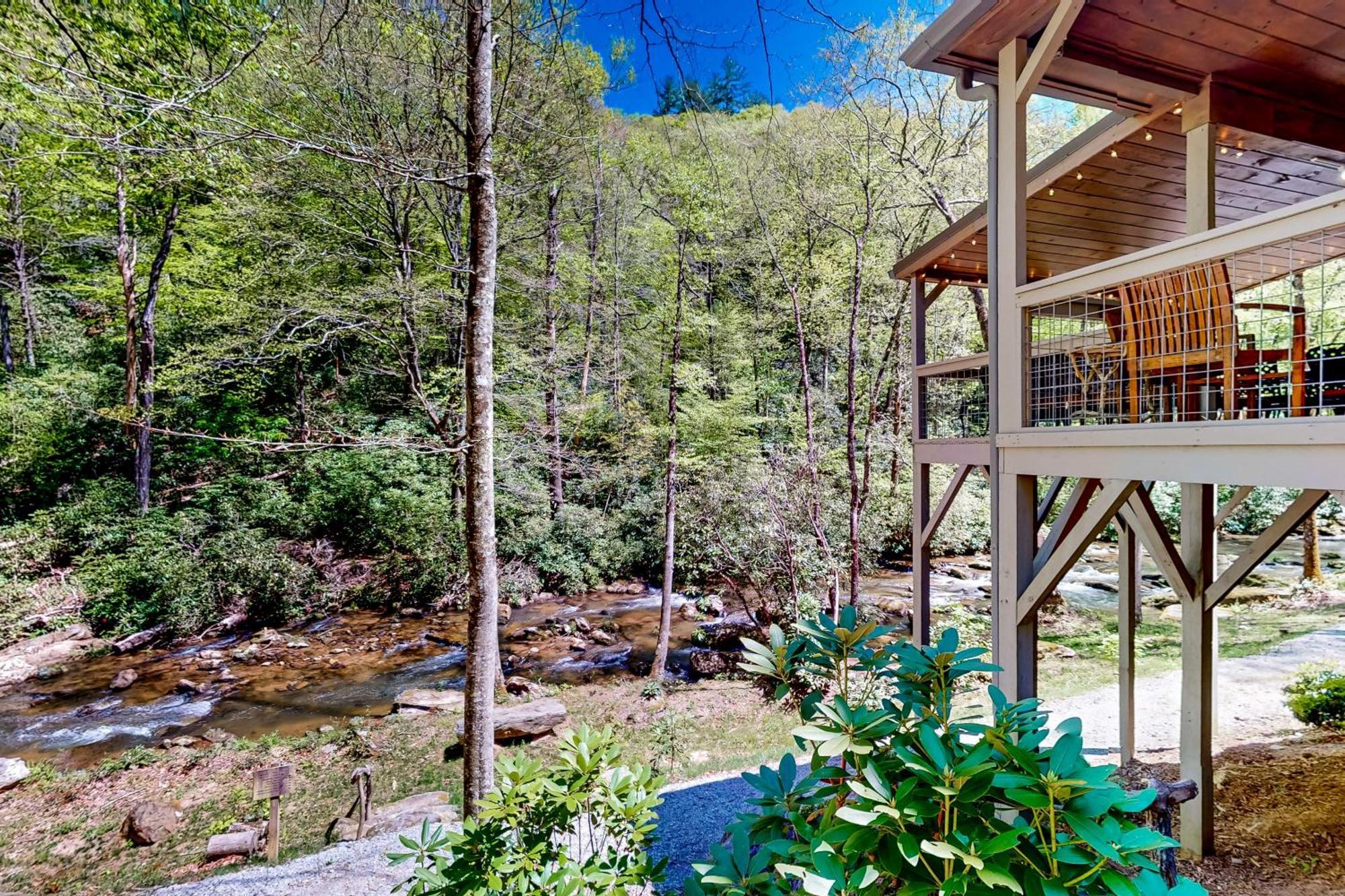 Creel Lodge At Middle Creek Otto Exterior foto